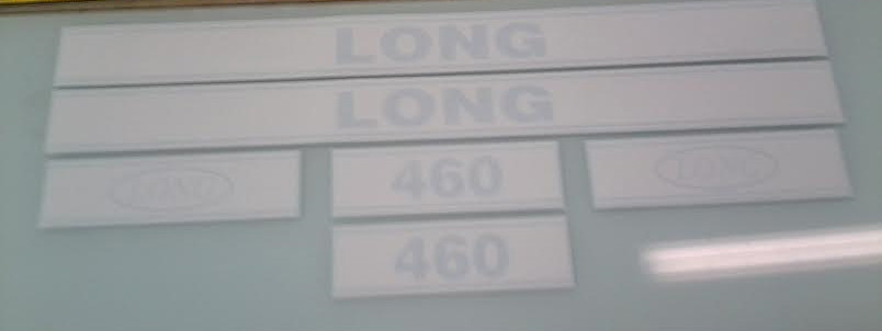 Long 460 Hood Decals