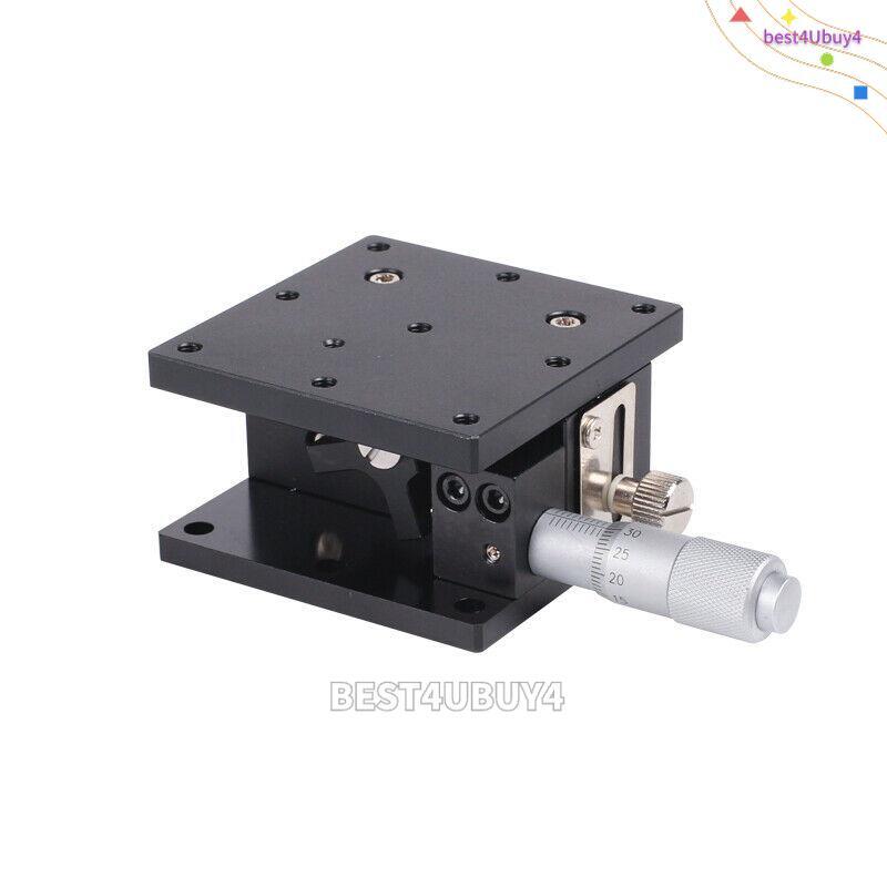 Z Axis Trimming Platform Manual Displacement Precision Linear Stage Table 10mm