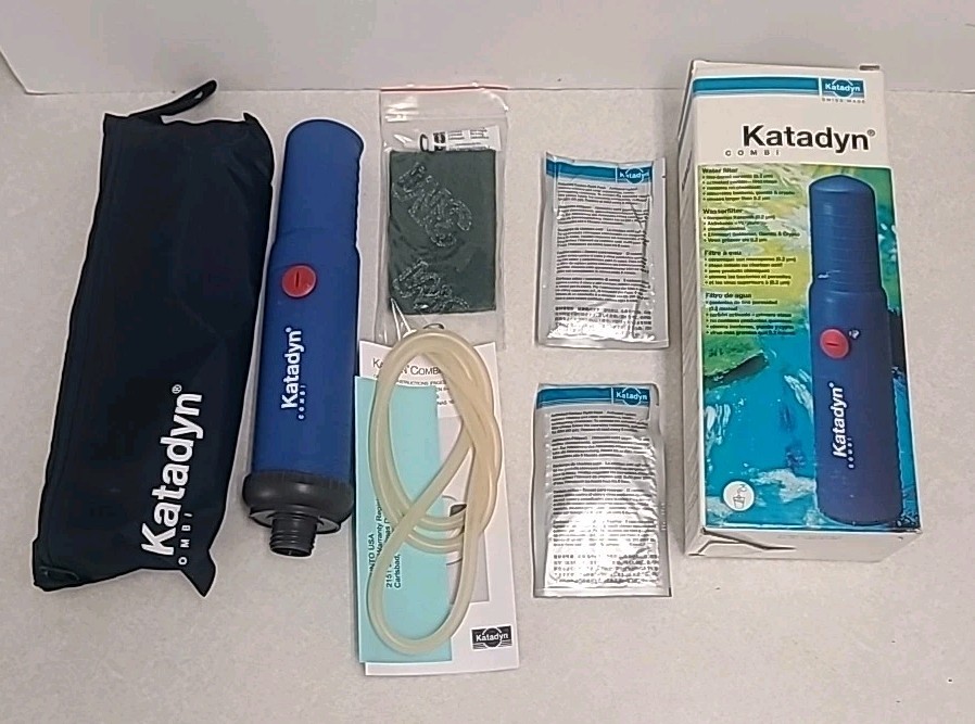 KATADYN Combi Water Filter System Swiss Made NEW open box