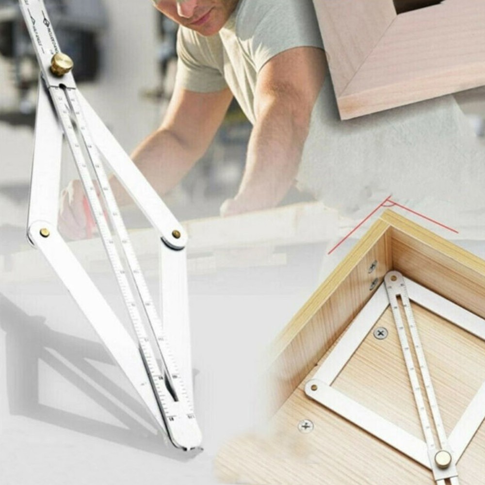 Square Protractor Protractor Artifact Ceiling Corner Angle Finder Foldable