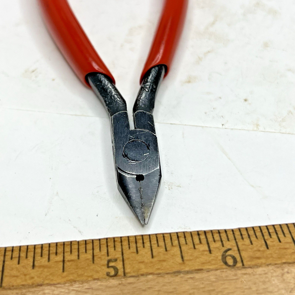 Snap-on E-707 Mini Precision Diagonal Electronic Flush Wire Cutters Pliers (USA)