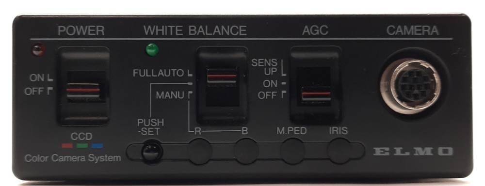 ELMO EM-102 CCU Camera Controller/Power Supply, NTSC, 12VDC