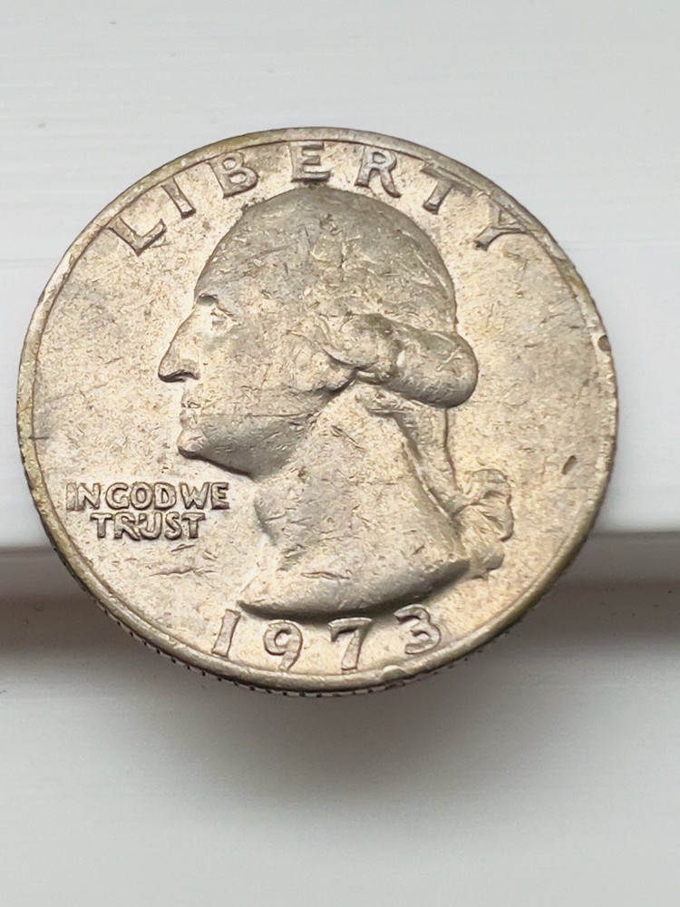 RARE 1973 Washington Quarter With Errors