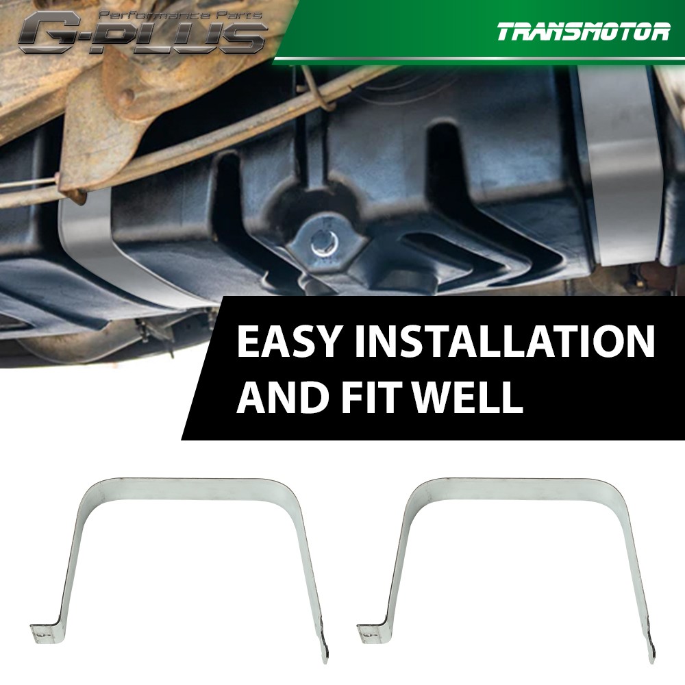 Pair Fuel Tank Straps Fit For Chevy Silverado GMC Sierra 1500 2500 3500 99-19