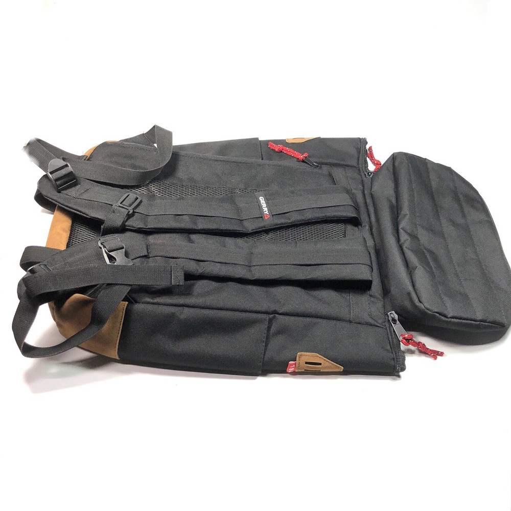 Gerry Baxter 20L Daypack Backpack Hiking Camping Laptop Bag Black EUC