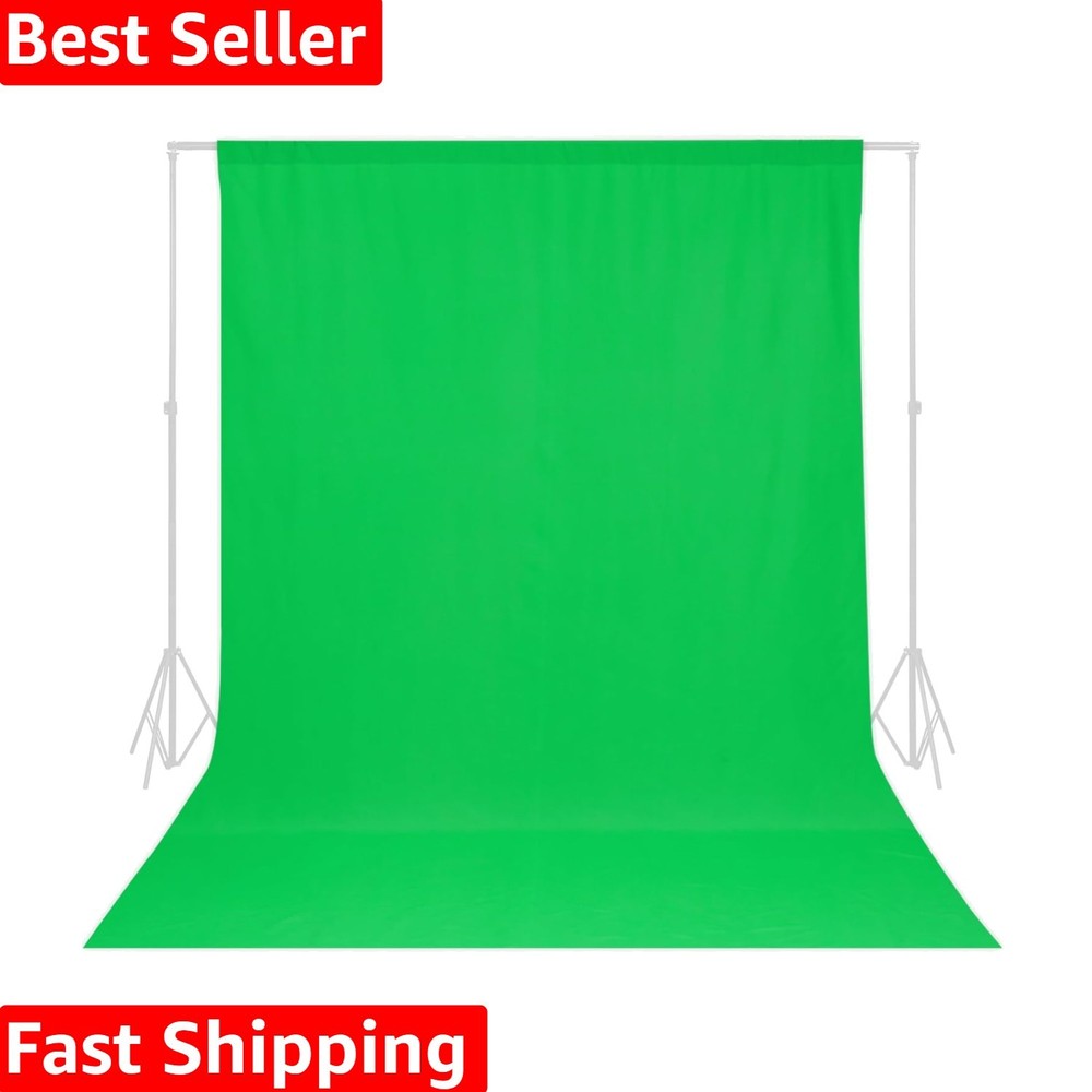 Versatile 5x7 FT Green Photography Backdrop – Ideal for Events & Studios