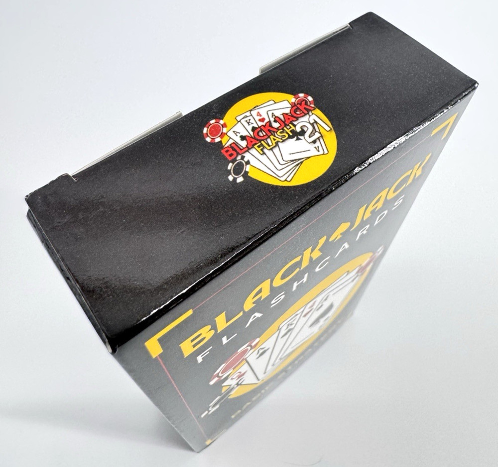 Blackjack Basic Strategy Flashcards – Beginner Casino Game Learning Cards NEW