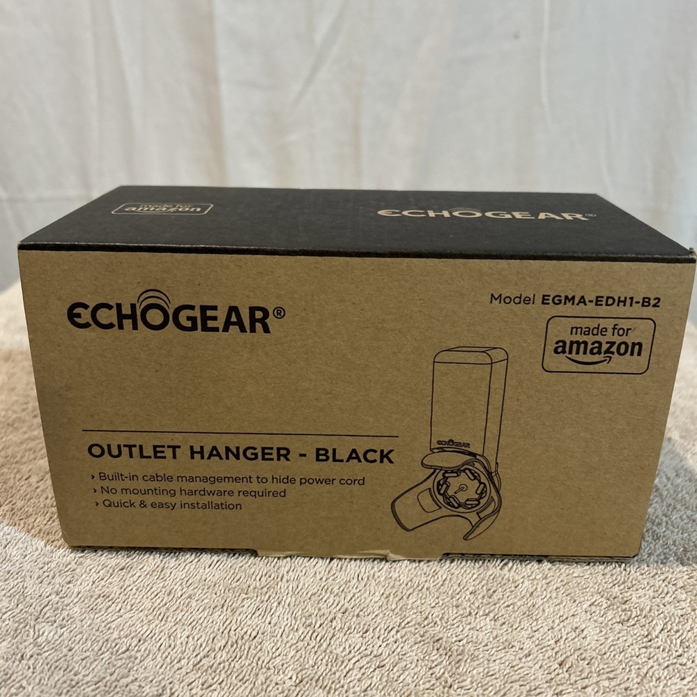 Outlet Hanger For Echo Dot (4th Gen) Black