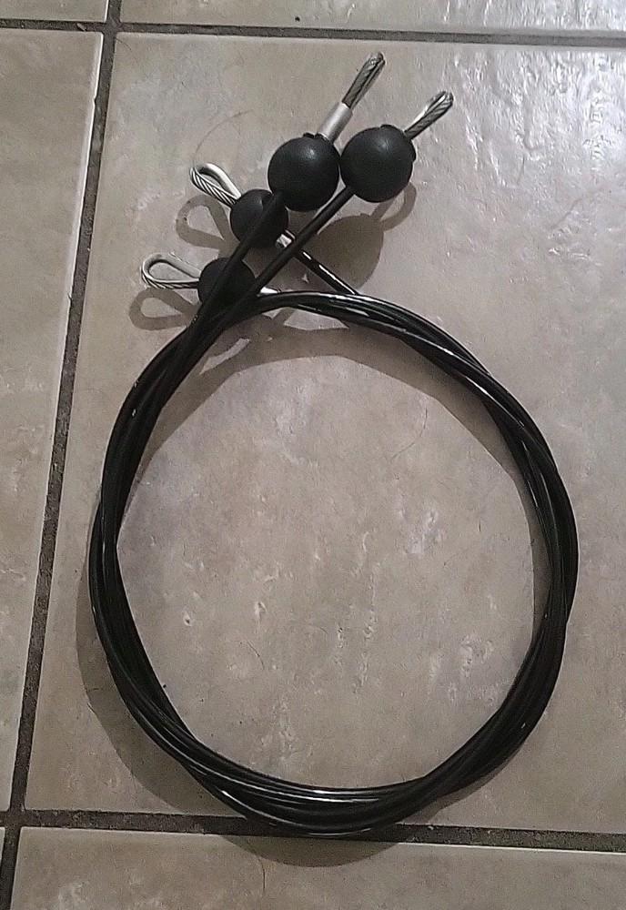 Bowflex PR1000 52" Lat Tower Cables with Ball Stops