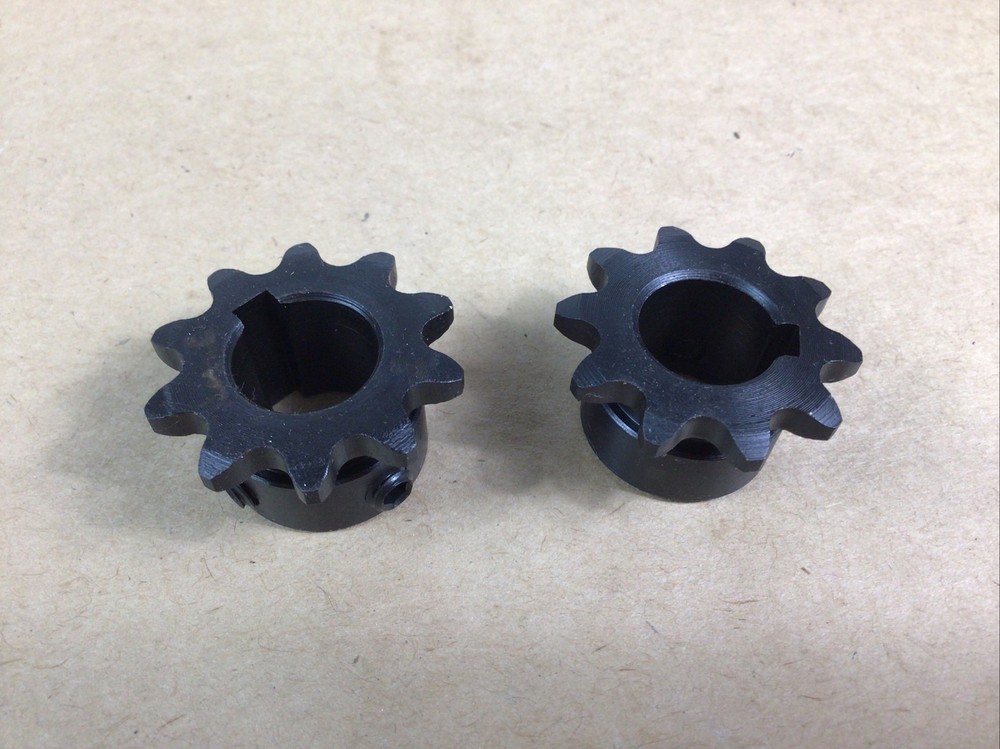 UST 35B10F-5/8 Roller Chain Sprocket,Fixed Bore 2 PIECES