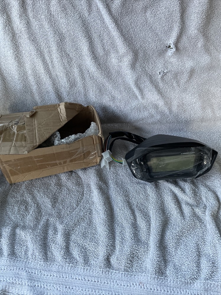 Motorcycle LCD Digital Backlight Odometer Speedometer Tachometer Gauge Uni (M2)