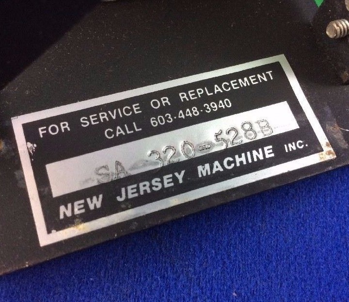 NEW JERSEY SA 320-528B STATUS PANEL MODULE