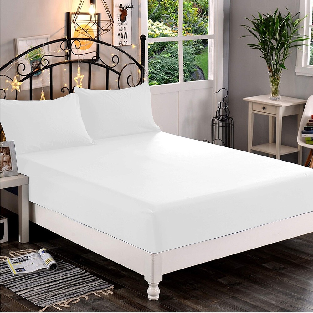 15" Deep Pocket King Size Bedding Sheets 100% Cotton 800 Thread Count