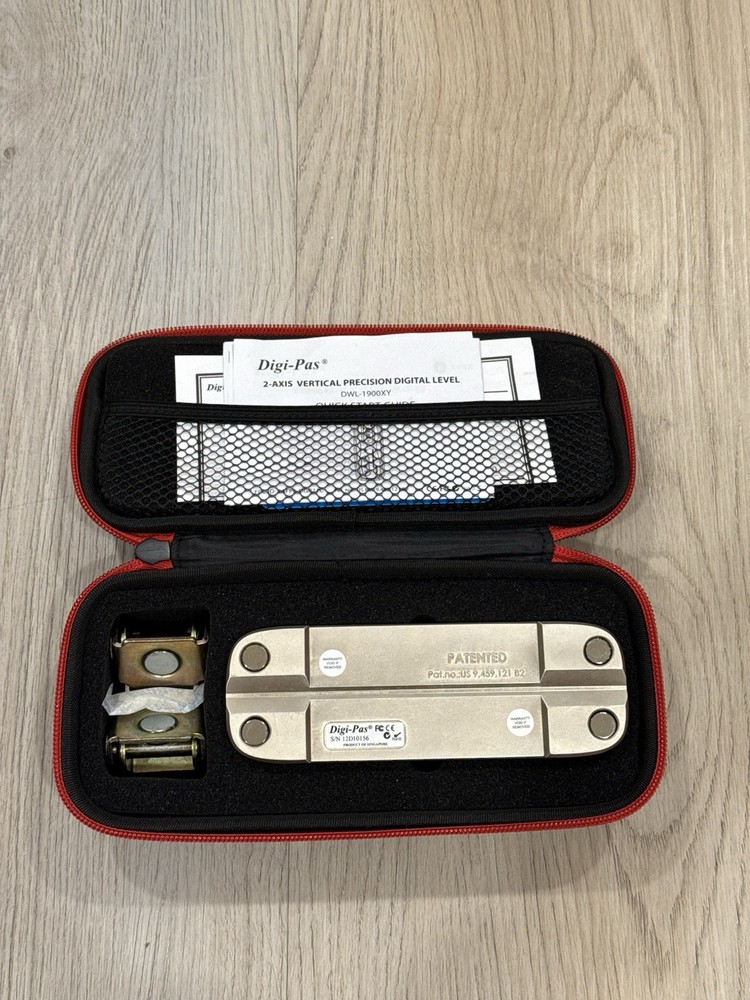 Digi-Pas DWL-1900XY Digital Level 🔥 2-Axis Vertical Precision Tool