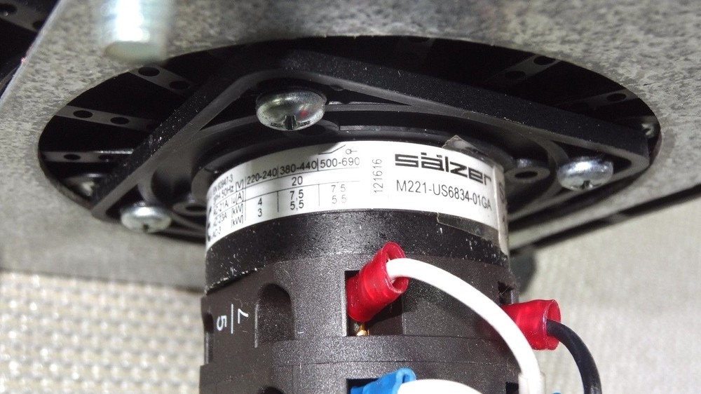 Salzer Rotary Bypass Switch S825-US6834-01GA
