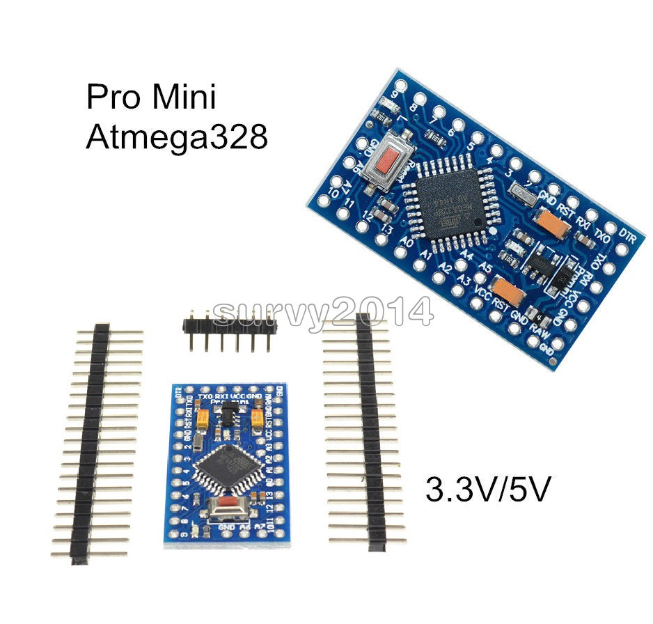 Pro Mini 3.3V 8M /5V 16M Atmega328 Replace ATmega128 NEW