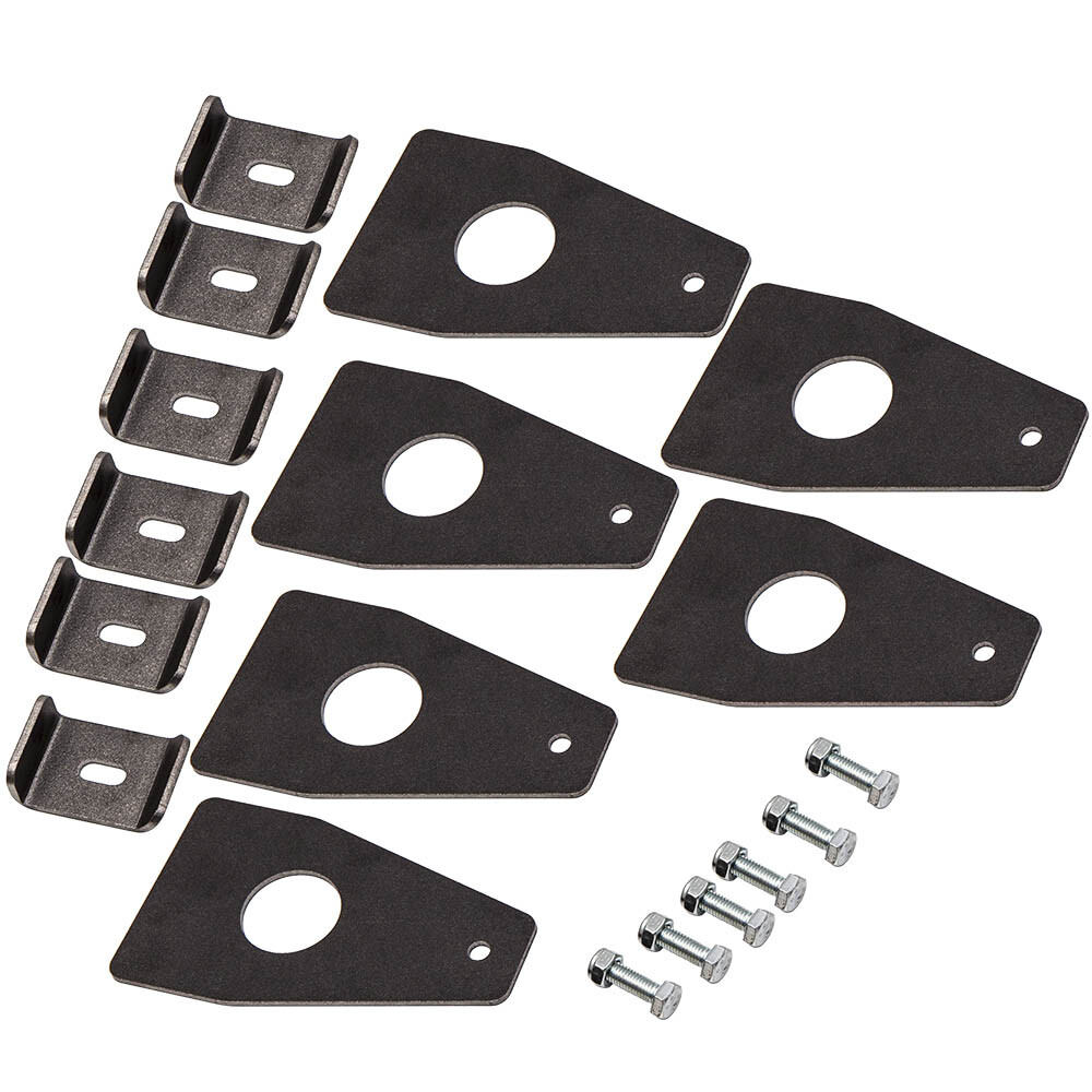 UNIVERSAL GUTTER ROOF RACK MOUNT WELD ON XJ ROOFRACK GUTTER MOUNT FULLWIDTH