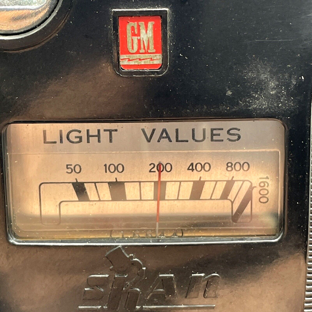 GM Skan Deluxe Exposure Light Meter antique