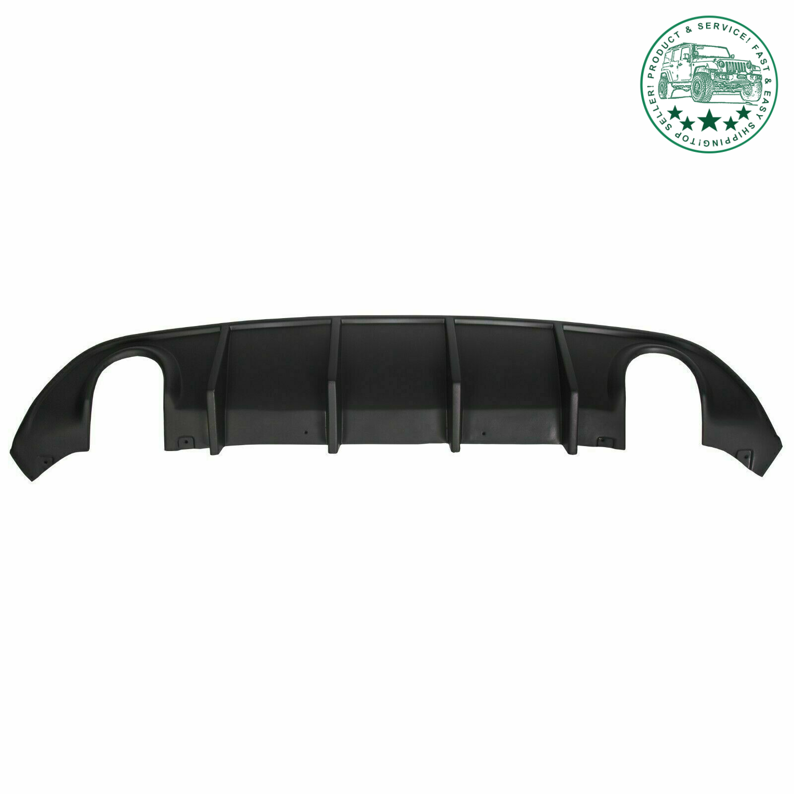 For Dodge Charger SRT Sedan 2015-2023 Rear Diffuser Bumper Lower Valance Lip