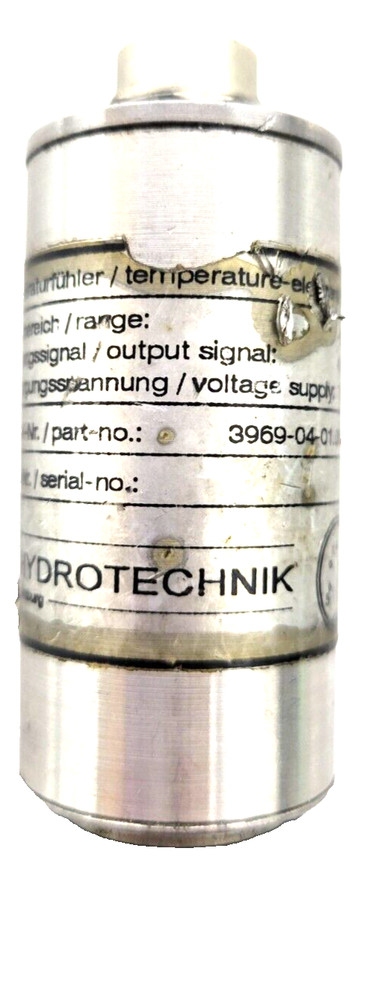Hydrotechnik 3969-04-01.00 Temperature Sensor Multi Pin 5 Pin Used!