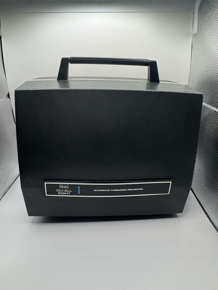 Sears Du-All Eight 9228 8mm Film Projector Tested Working Automatic Threading