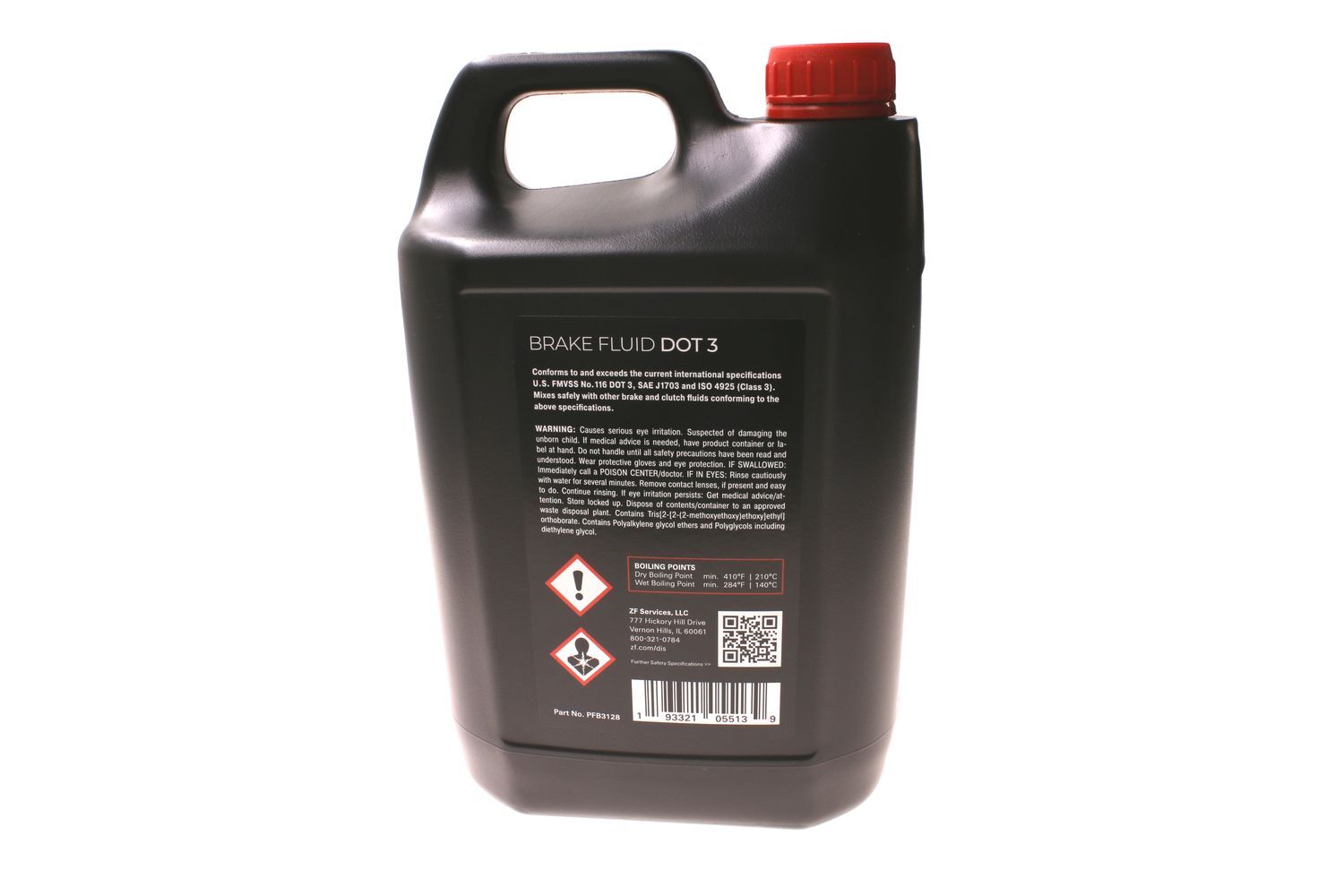 TRW PFB3128 128 oz Brake Fluid DOT 3