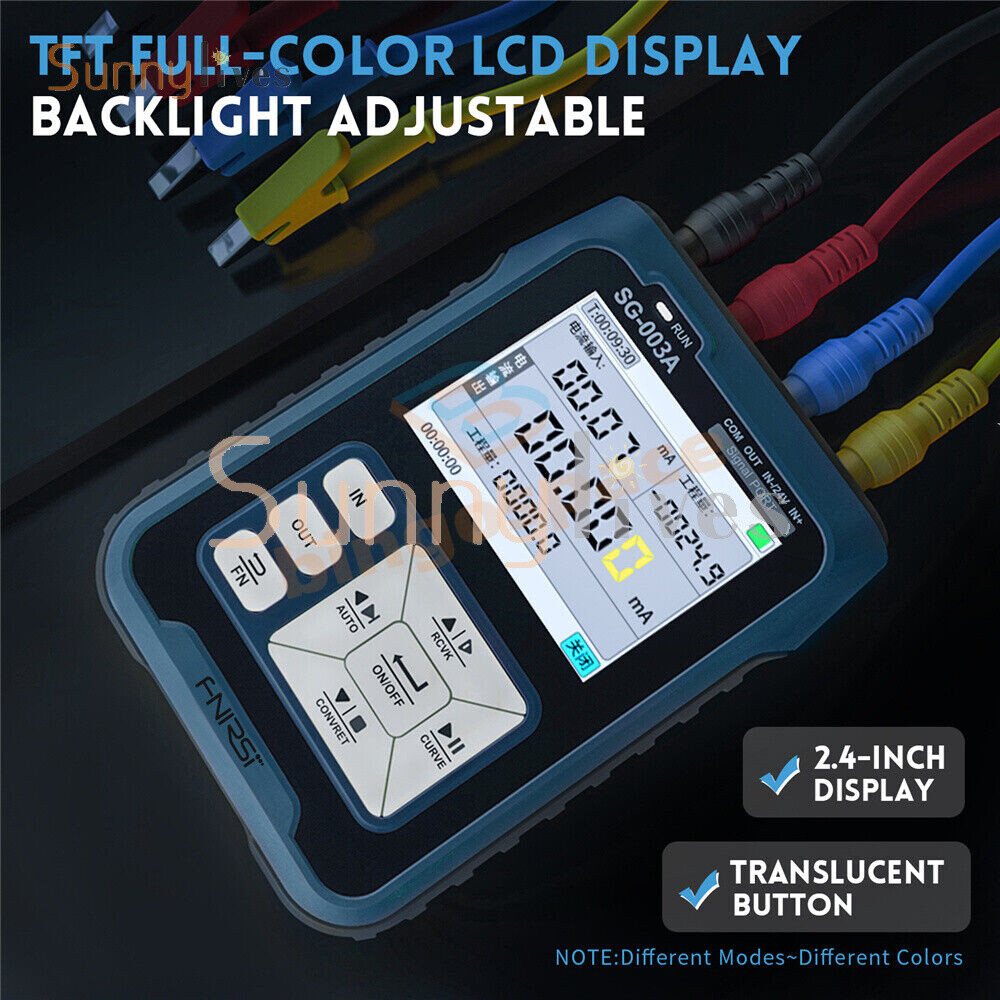 SG-003A/SG-004A Current Voltage Simulator LCD Multifunctional Signal Generator