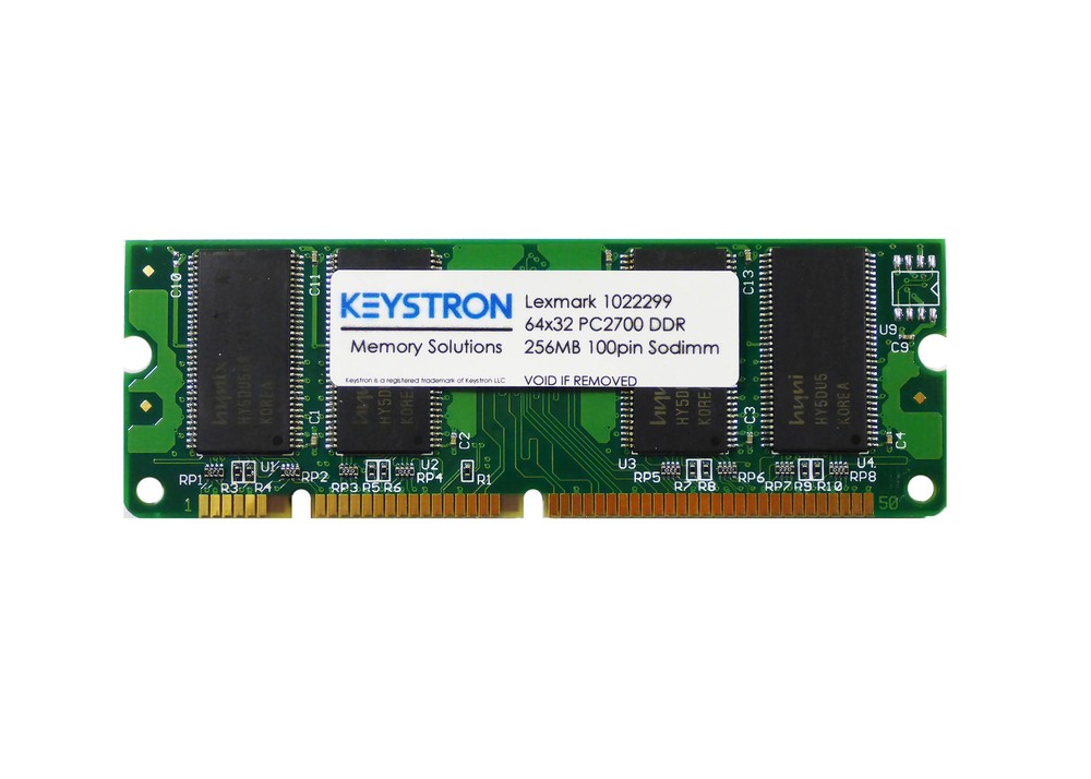 1022299 256MB 100pin DDR SODIMM Memory for Lexmark E360 E360D E360DN Printer