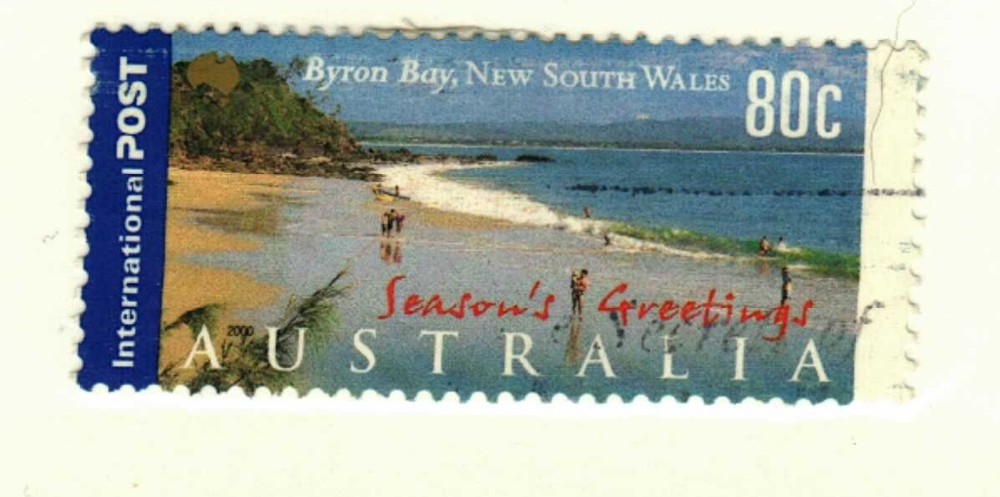 Australia #1925 used beach