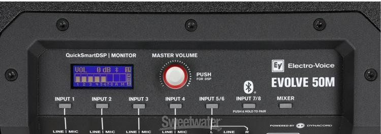 Electro-Voice Evolve 50M Portable Column PA System - Black