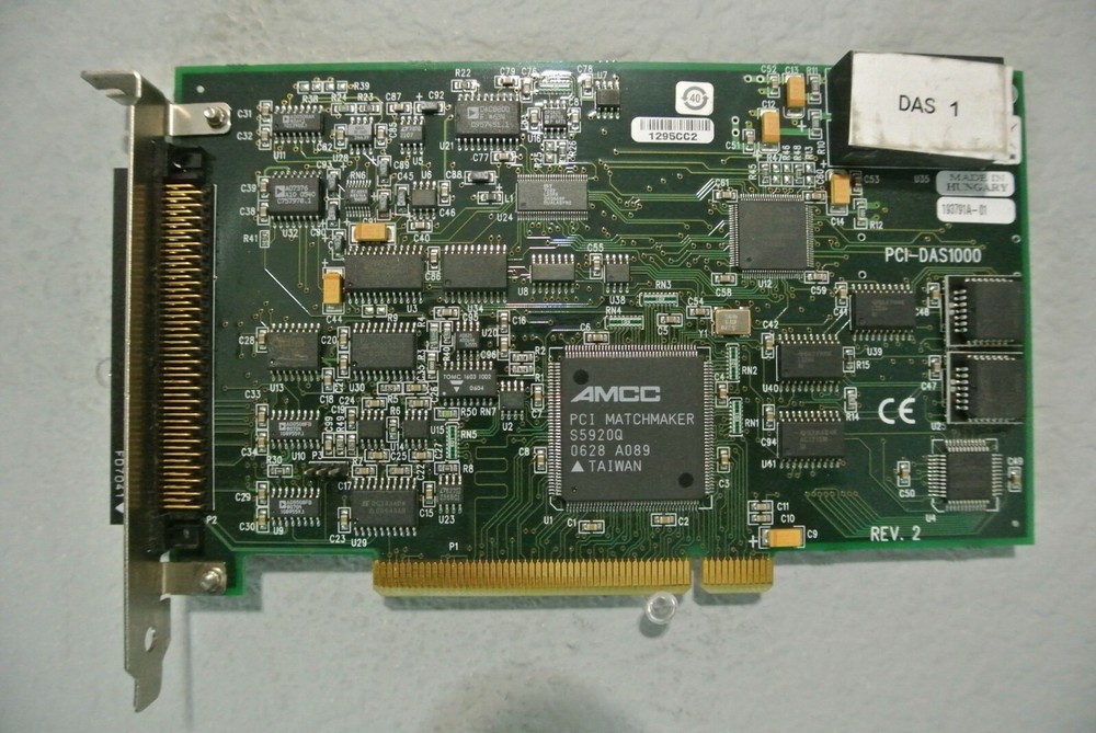 MEASUREMENT COMPUTING PCI-DAS1000 16 CHANNEL DAQ DATA ACQUISITION CARD 193791A
