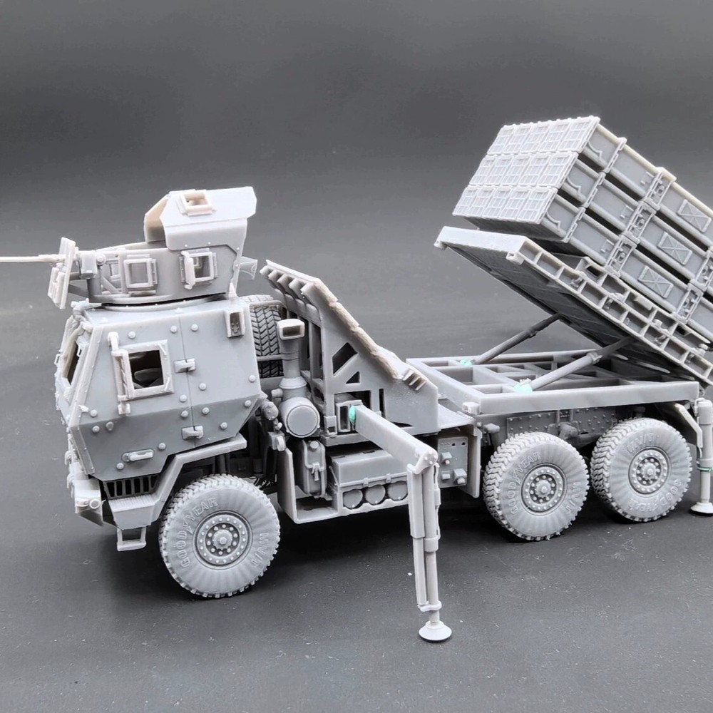 1/87 US MHTK Miniature Collision Interceptor Launcher Model Kit 3D Printed
