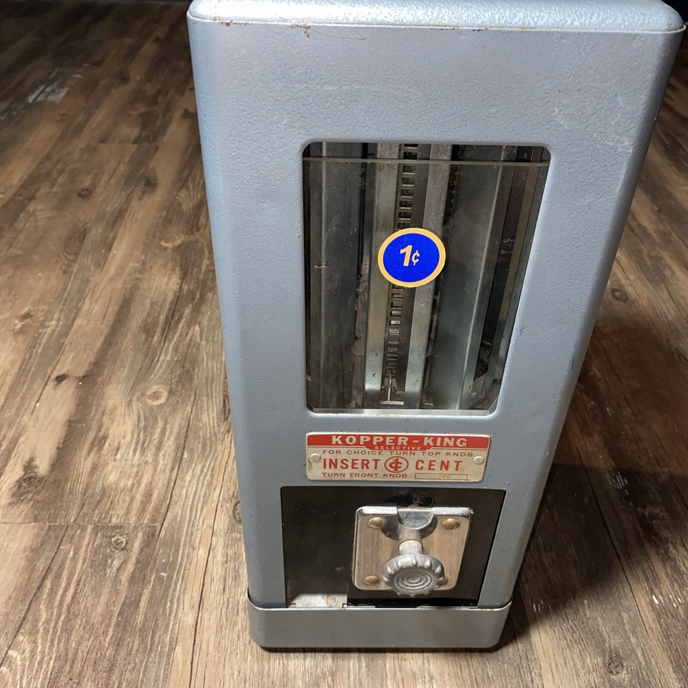 Kopper King Selective 1 Penny Gum Vending Machine