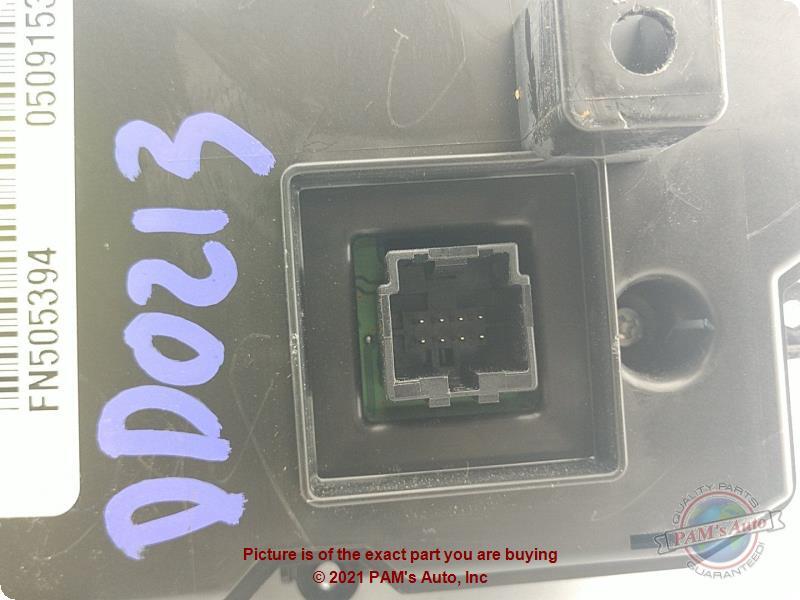 Used A/C Selector Switch fits: 2015 Chrysler 200 automatic temperature control d