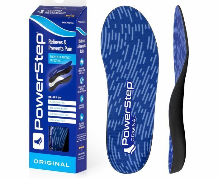 Powerstep Original Full Length Insoles Inserts Arch Support Orthotic Sizes 4-15