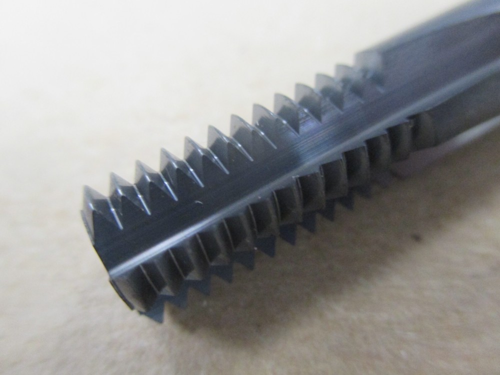 NEW Advent 3/8"-16 Solid Carbide ALTiN Coated Threadmill #121638-1CSV