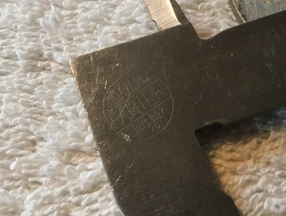 DIN-862 Caliper -INOX Temp