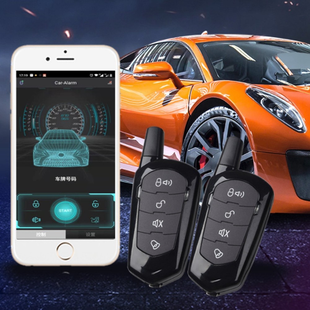 2023 Universal 12V Car Keyless Entry Remote Control Door Lock Security Alarm Sys