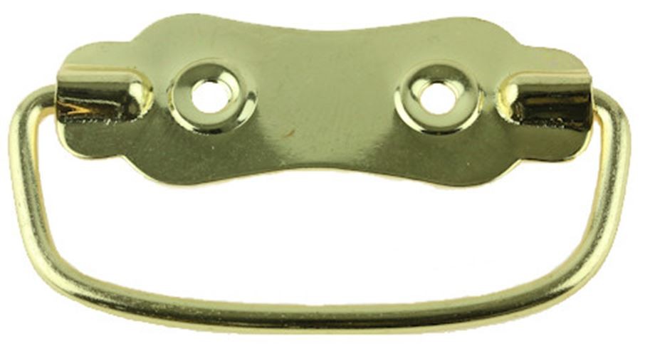 Chest Handle Brass Plated - 2-3/8"