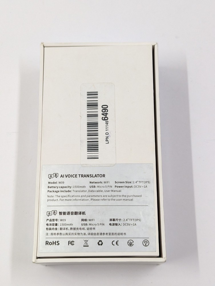 AI Voice Translator W09 Tested Works