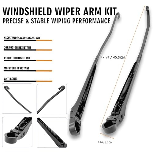 Front Windshield Wiper Arm Kit Fits Compatible with Ford Explorer Ranger