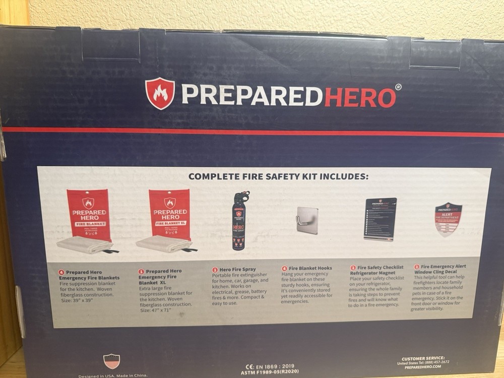 Prepared Hero Fire Safety Kit