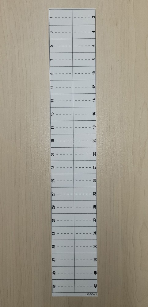 Square D /Schneider Circuit Breaker Directory Panel Replacement Labels LSDL