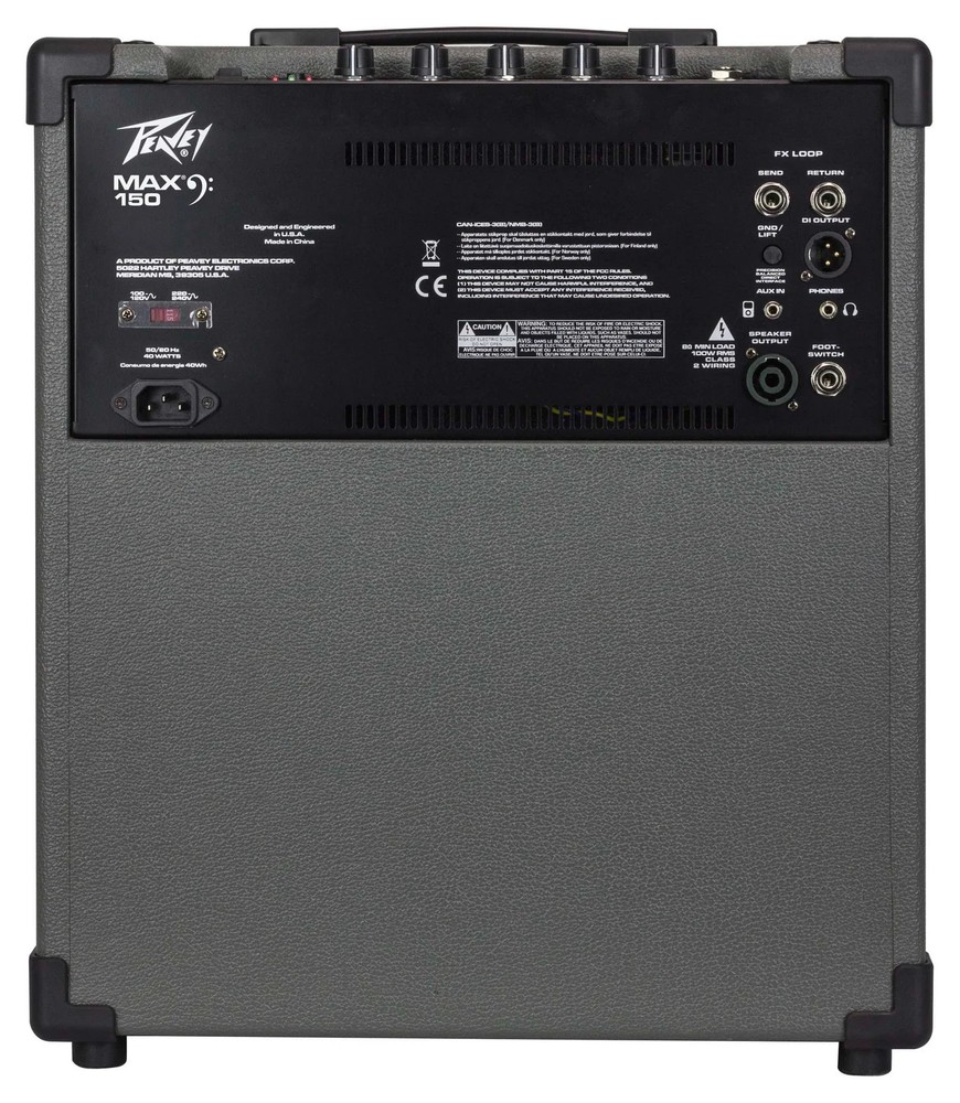 Peavey MAX® 150 150-Watt Bass Amp Combo