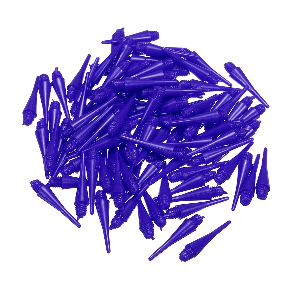 Plastic Dart Tips, 60 Pack 2BA Thread Soft Dart Tips, Blue