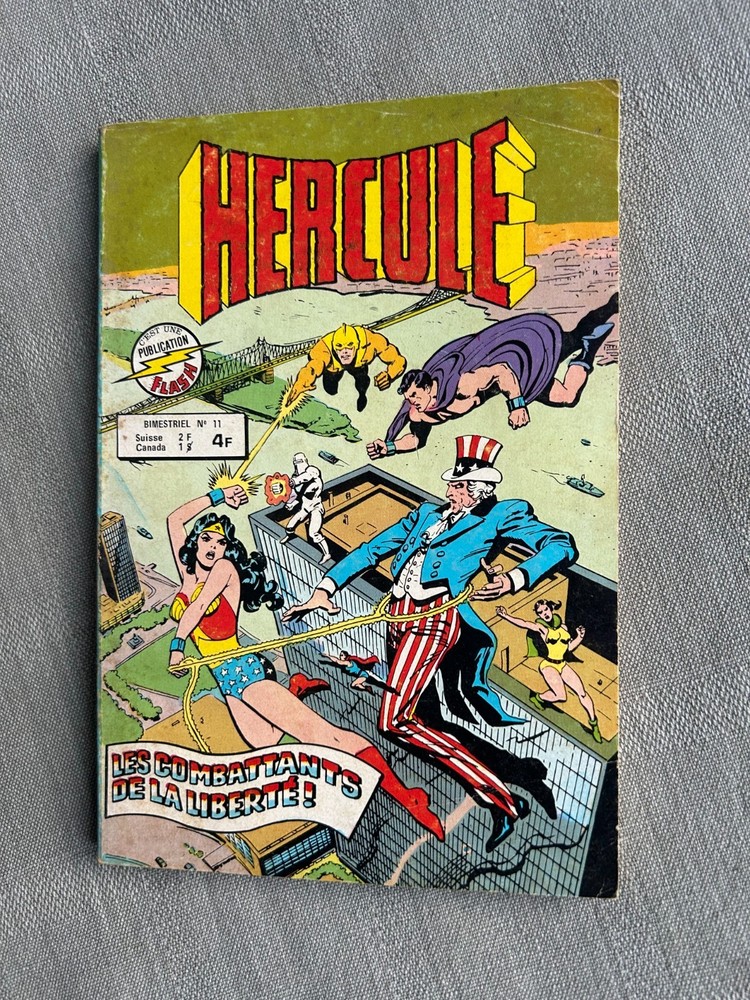 HERCULE Edition AREDIT Comics Pocket No. 11 1979 In Good Condition