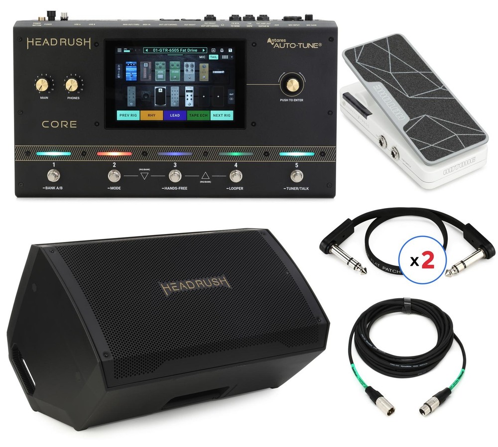 Headrush Core Guitar Multi-effect/Amp Modeler/Vocal Processor Unit 12" Cabinet