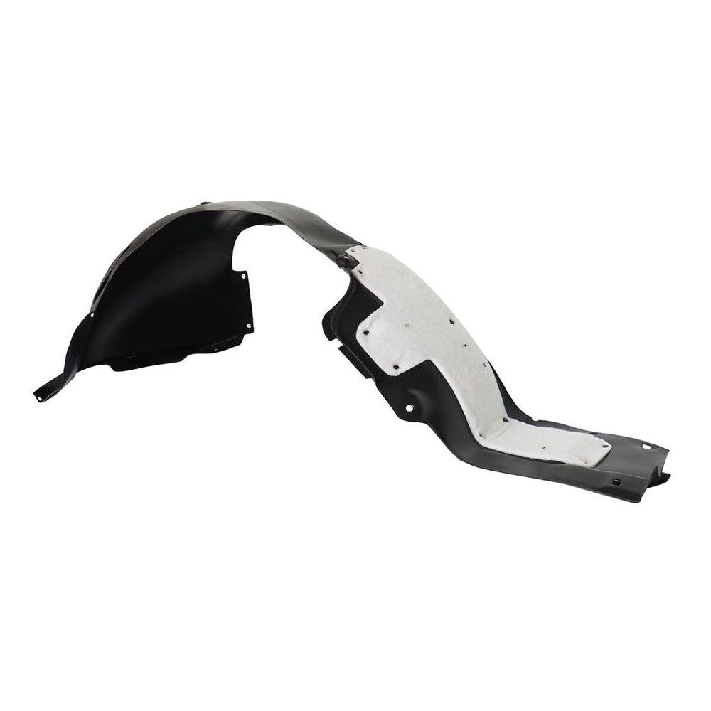 Wheel Liner Splash Shield Front Passenger Side Plastic Black Mat HY1249158