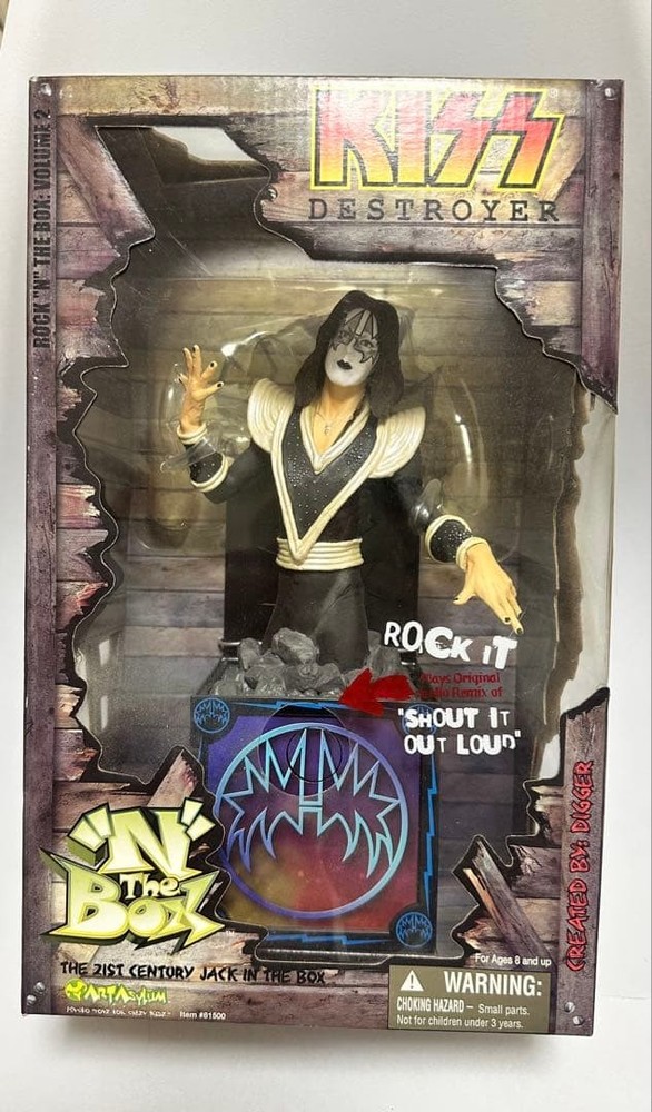 KISS DESTROYER 4-figure set
