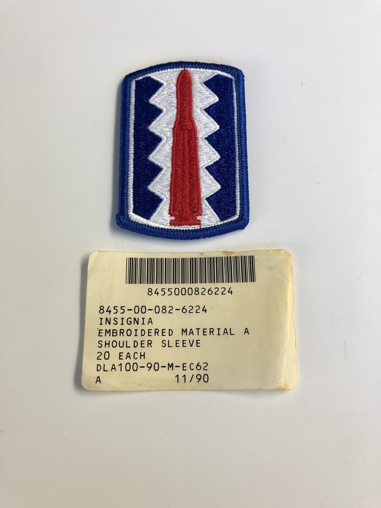 197th Infantry Brigade U.S. Army Shoulder Patch Insignia